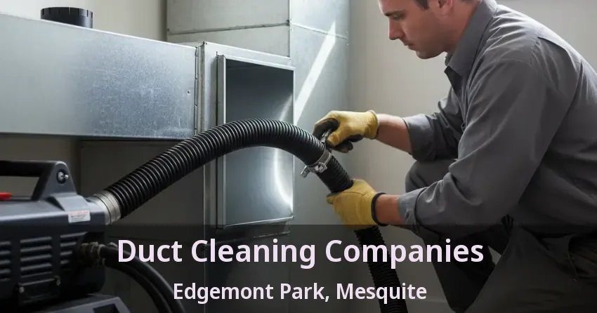 Duct Cleaning Companies Edgemont Park, Mesquite - TX