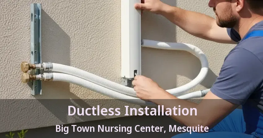 Ductless Installation Big Town Nursing Center, Mesquite - TX