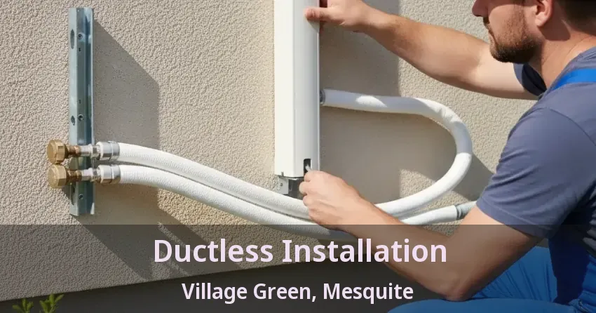 Ductless Installation Village Green, Mesquite - TX