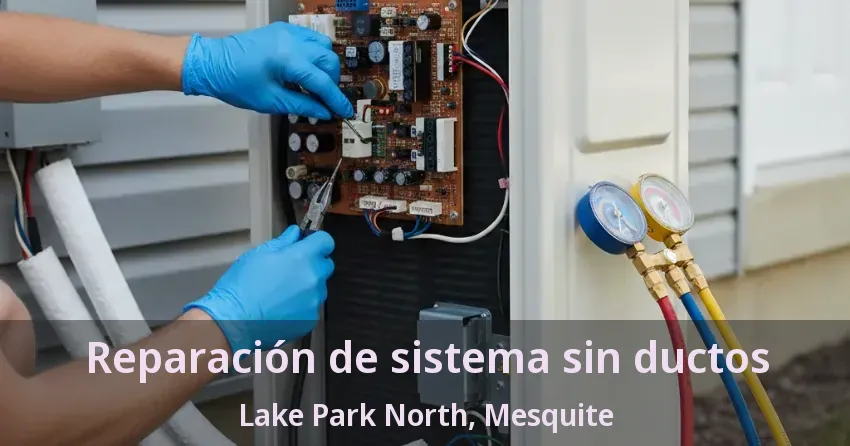 Reparación de sistema sin ductos Lake Park North, Mesquite - TX
