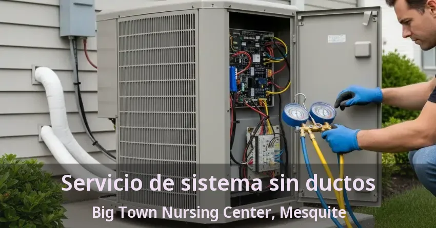 Servicio de sistema sin ductos Big Town Nursing Center, Mesquite - TX