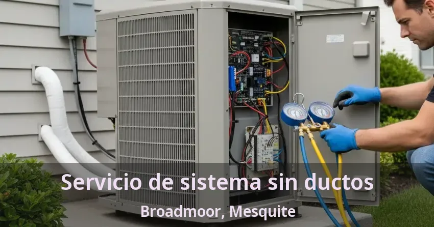 Servicio de sistema sin ductos Broadmoor, Mesquite - TX