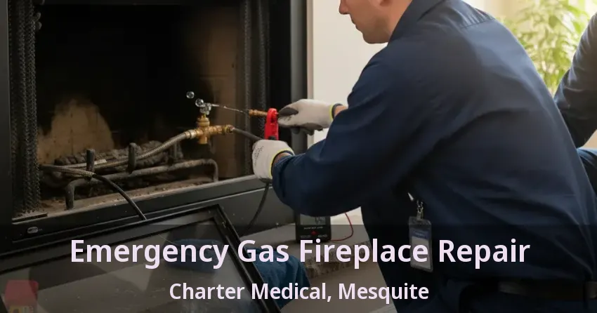 Emergency Gas Fireplace Repair Charter Medical, Mesquite - TX
