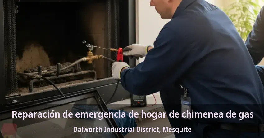 Reparación de emergencia de hogar de chimenea de gas Dalworth Industrial District, Mesquite - TX