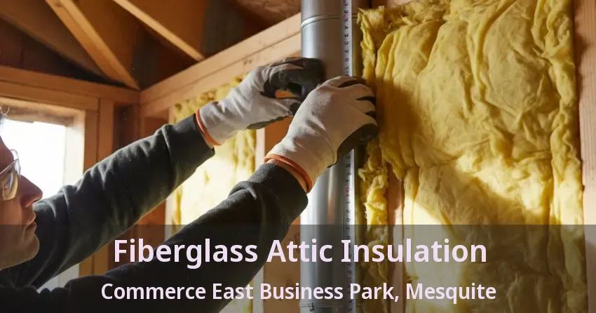 Fiberglass Attic Insulation Commerce East Business Park, Mesquite - TX