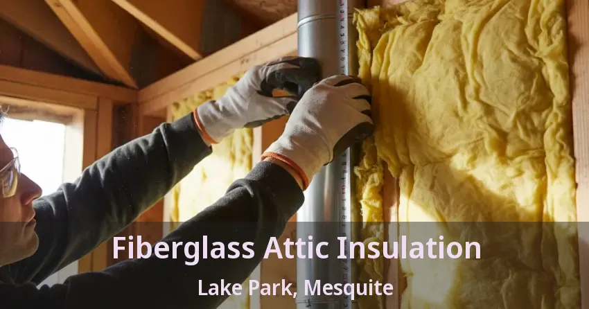 Fiberglass Attic Insulation Lake Park, Mesquite - TX Fiberglass Attic Insulation Lake Park, Mesquite - TX