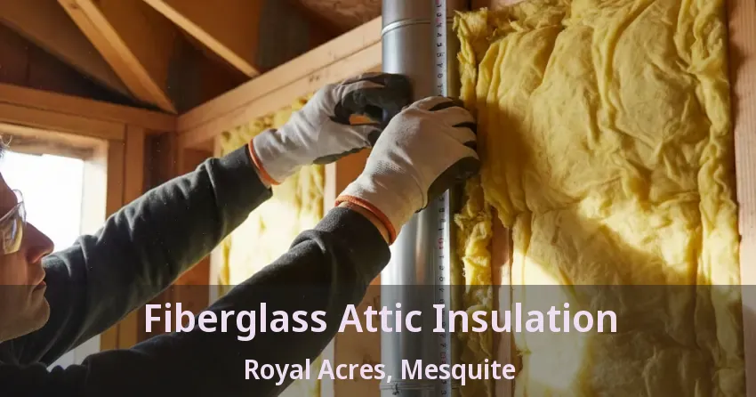 Fiberglass Attic Insulation Royal Acres, Mesquite - TX