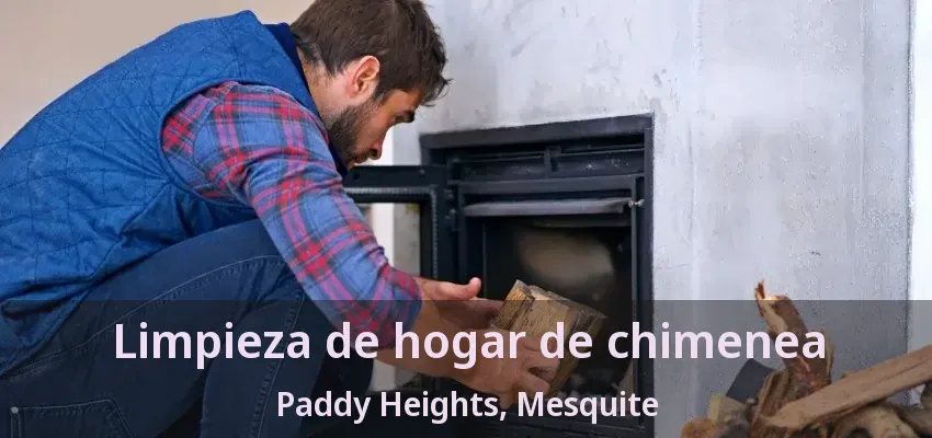 Limpieza de hogar de chimenea Paddy Heights, Mesquite - TX