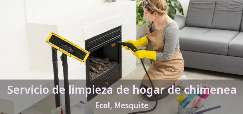 Servicio de limpieza de hogar de chimenea Ecol, Mesquite - TX