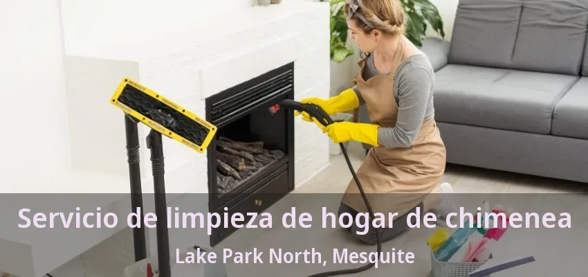 Servicio de limpieza de hogar de chimenea Lake Park North, Mesquite - TX