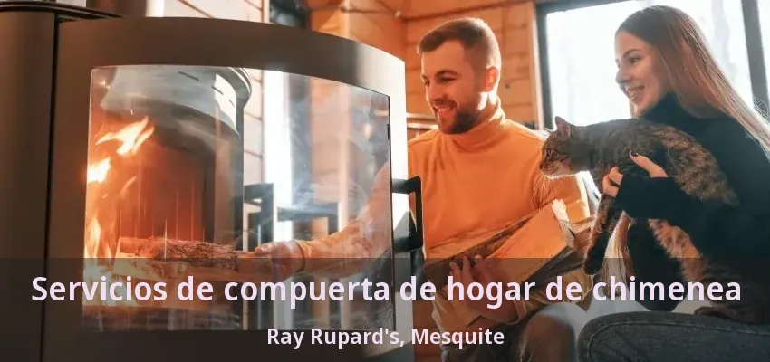 Servicios de compuerta de hogar de chimenea Ray Rupard's, Mesquite - TX