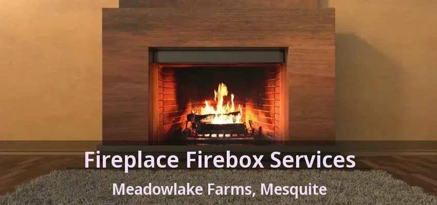 Fireplace Firebox Services Meadowlake Farms, Mesquite - TX