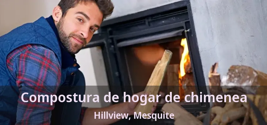 Compostura de hogar de chimenea Hillview, Mesquite - TX