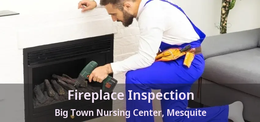 Fireplace Inspection Big Town Nursing Center, Mesquite - TX