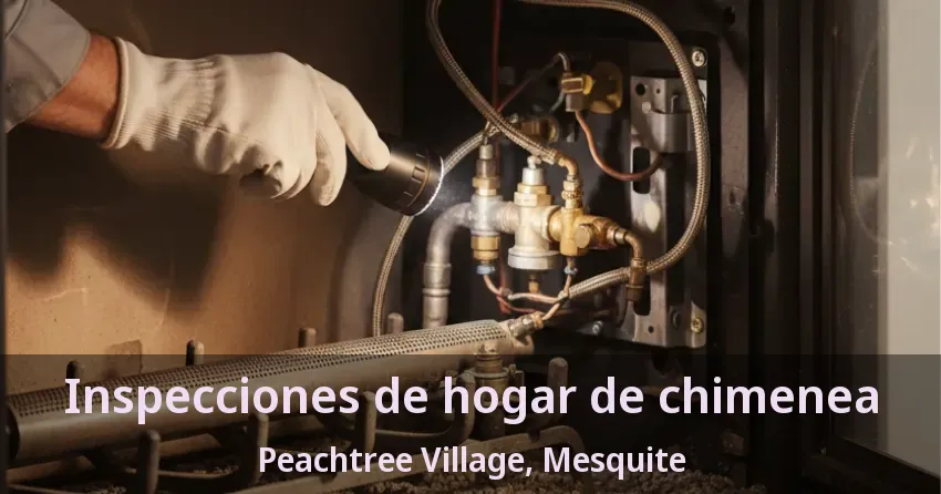 Inspecciones de hogar de chimenea Peachtree Village, Mesquite - TX
