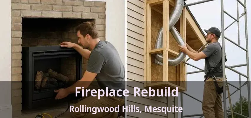 Fireplace Rebuild Rollingwood Hills, Mesquite - TX Fireplace Rebuild Rollingwood Hills, Mesquite - TX