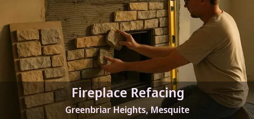 Fireplace Refacing Greenbriar Heights, Mesquite - TX Fireplace Refacing Greenbriar Heights, Mesquite - TX