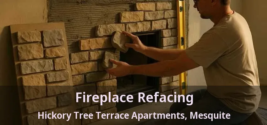 Fireplace Refacing Hickory Tree Terrace Apartments, Mesquite - TX Fireplace Refacing Hickory Tree Terrace Apartments, Mesquite - TX