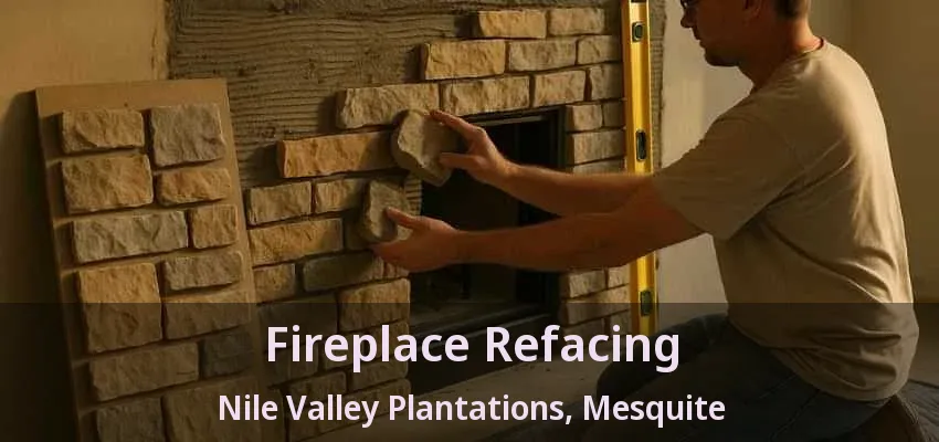 Fireplace Refacing Nile Valley Plantations, Mesquite - TX Fireplace Refacing Nile Valley Plantations, Mesquite - TX