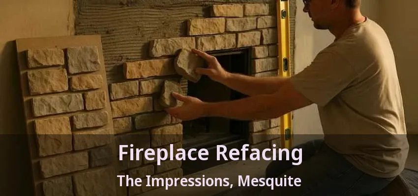 Fireplace Refacing The Impressions, Mesquite - TX Fireplace Refacing The Impressions, Mesquite - TX