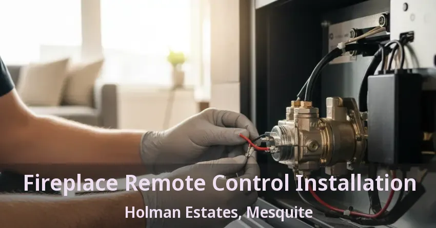 Fireplace Remote Control Installation Holman Estates, Mesquite - TX