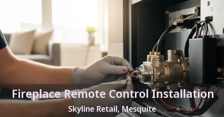 Fireplace Remote Control Installation Skyline Retail, Mesquite - TX
