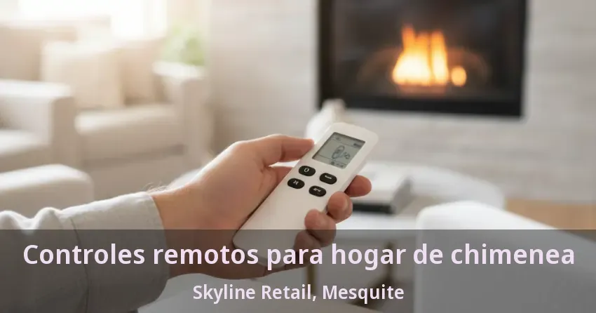 Controles remotos para hogar de chimenea Skyline Retail, Mesquite - TX Controles remotos para hogar de chimenea Skyline Retail, Mesquite - TX