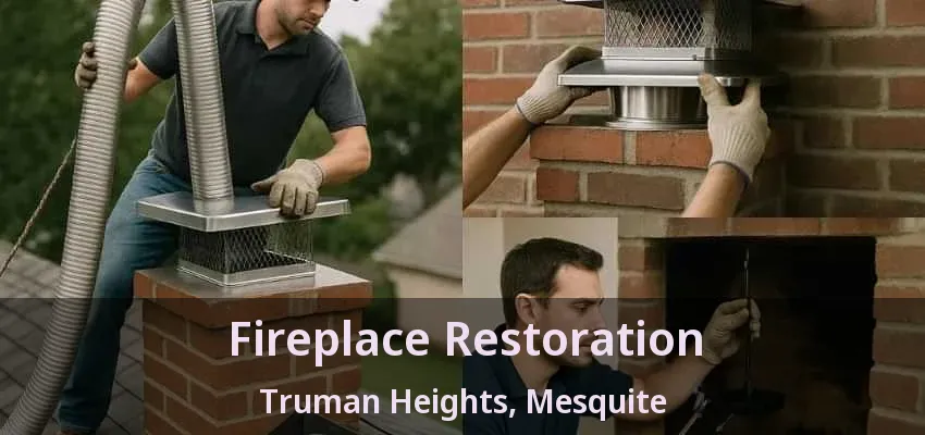 Fireplace Restoration Truman Heights, Mesquite - TX Fireplace Restoration Truman Heights, Mesquite - TX