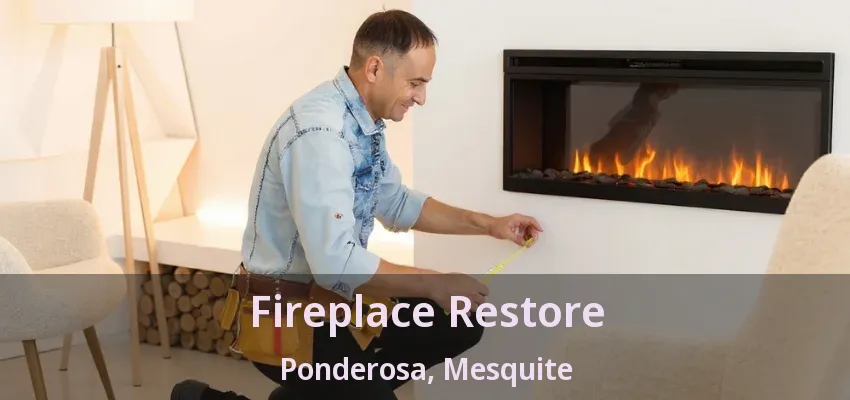 Fireplace Restore Ponderosa, Mesquite - TX