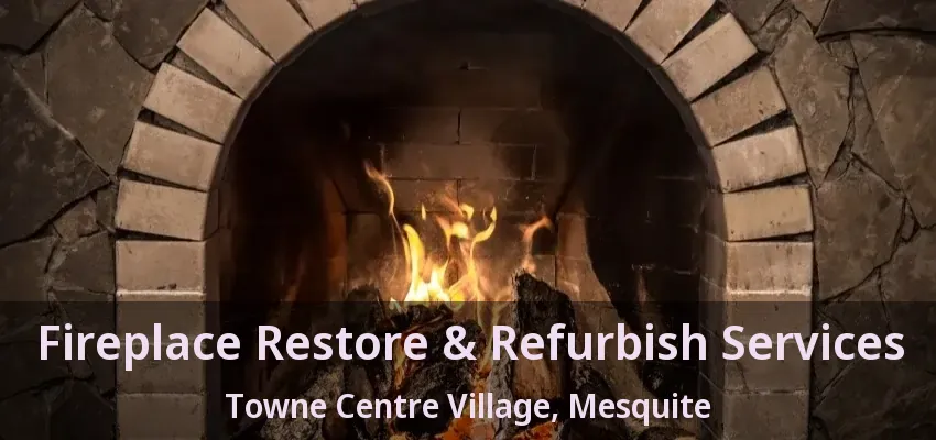 Fireplace Restore & Refurbish Services Towne Centre Village, Mesquite - TX