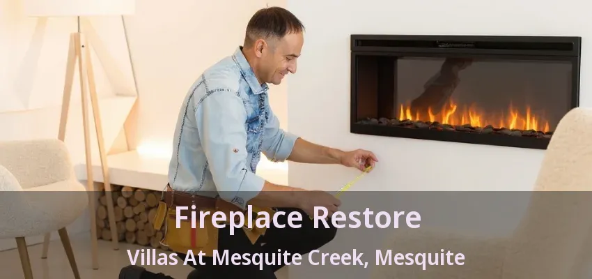 Fireplace Restore Villas At Mesquite Creek, Mesquite - TX