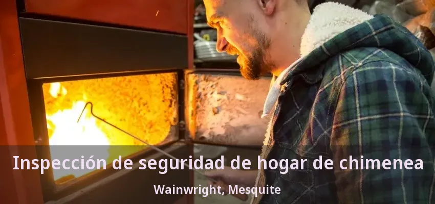 Inspección de seguridad de hogar de chimenea Wainwright, Mesquite - TX