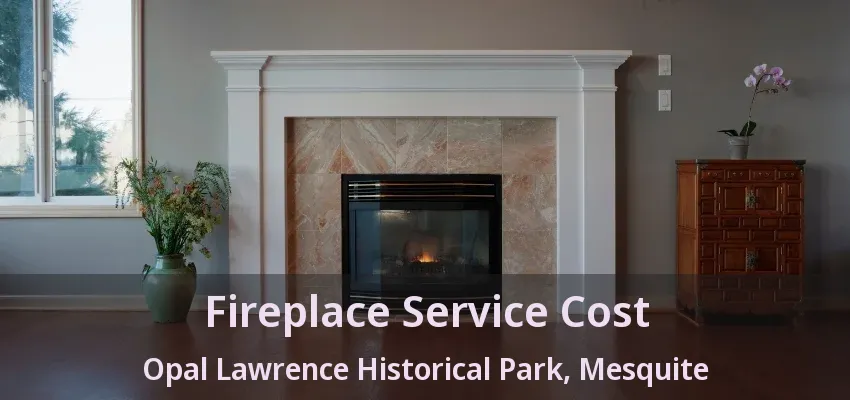Fireplace Service Cost Opal Lawrence Historical Park, Mesquite - TX