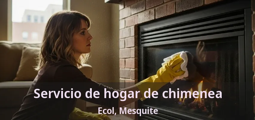 Servicio de hogar de chimenea Ecol, Mesquite - TX