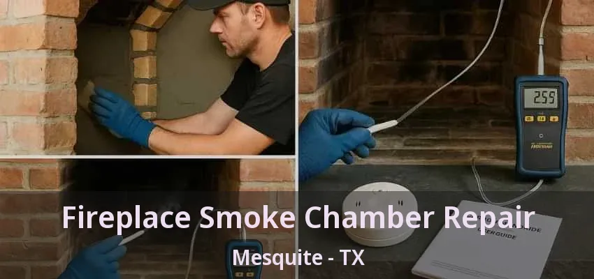 Fireplace Smoke Chamber Repair Mesquite - TX