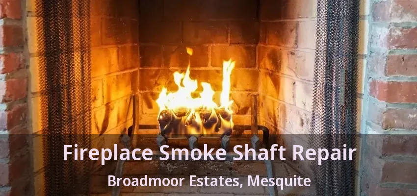 Fireplace Smoke Shaft Repair Broadmoor Estates, Mesquite - TX