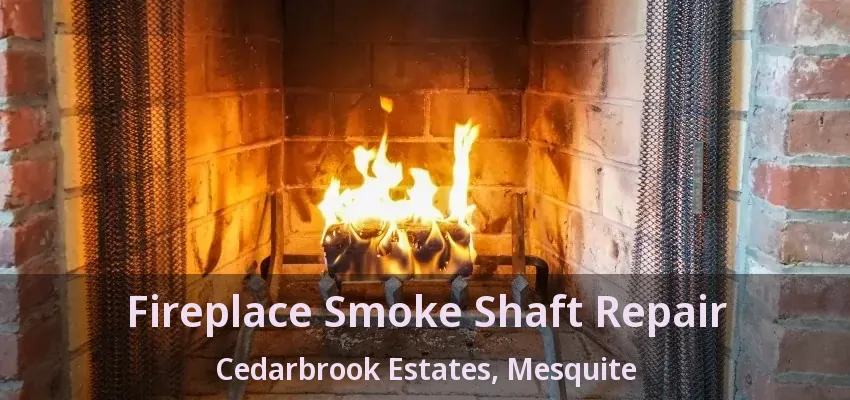 Fireplace Smoke Shaft Repair Cedarbrook Estates, Mesquite - TX