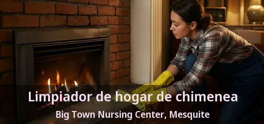 Limpiador de hogar de chimenea Big Town Nursing Center, Mesquite - TX Limpiador de hogar de chimenea Big Town Nursing Center, Mesquite - TX