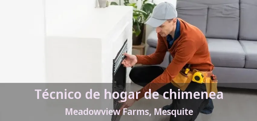 Técnico de hogar de chimenea Meadowview Farms, Mesquite - TX