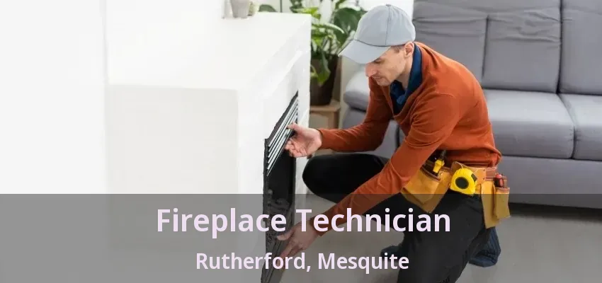 Fireplace Technician Rutherford, Mesquite - TX