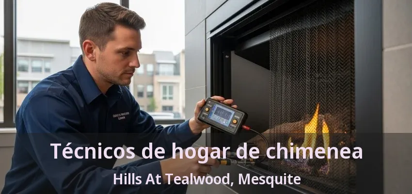 Técnicos de hogar de chimenea Hills At Tealwood, Mesquite - TX