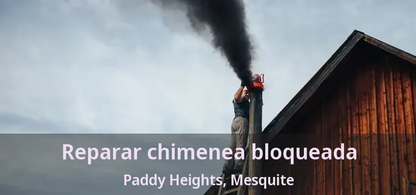 Reparar chimenea bloqueada Paddy Heights, Mesquite - TX