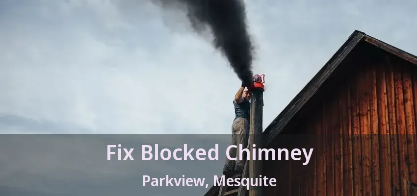 Fix Blocked Chimney Parkview, Mesquite - TX