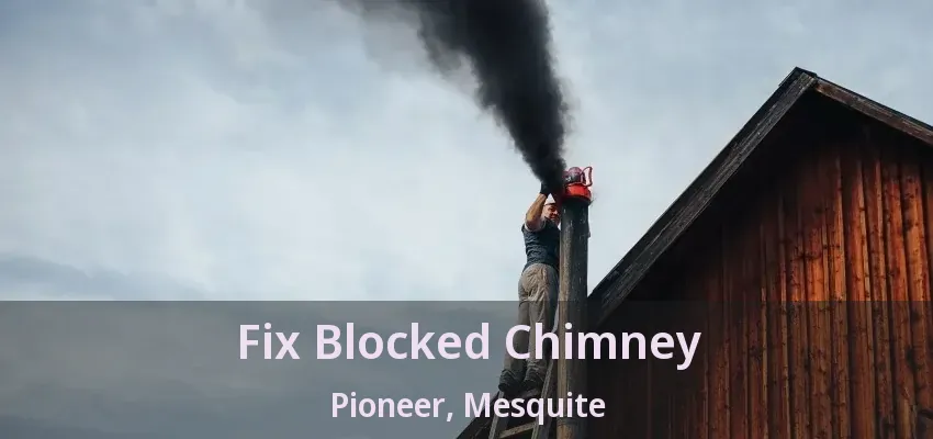 Fix Blocked Chimney Pioneer, Mesquite - TX