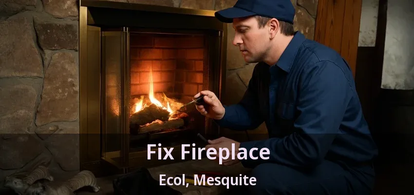Fix Fireplace Ecol, Mesquite - TX