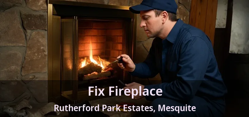 Fix Fireplace Rutherford Park Estates, Mesquite - TX