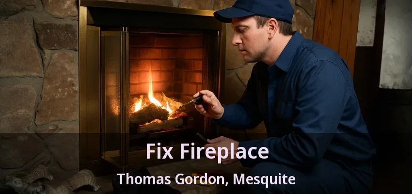 Fix Fireplace Thomas Gordon, Mesquite - TX