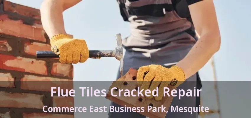 Flue Tiles Cracked Repair Commerce East Business Park, Mesquite - TX