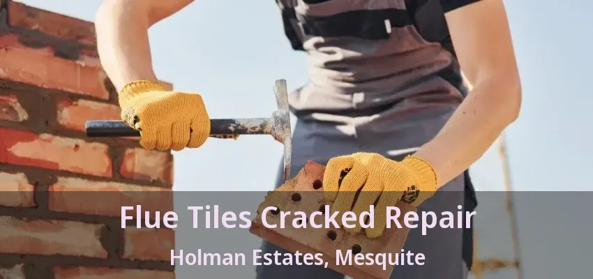 Flue Tiles Cracked Repair Holman Estates, Mesquite - TX