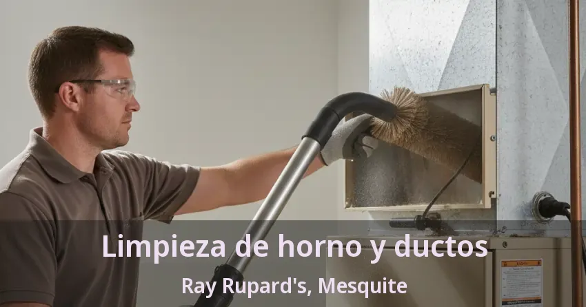 Limpieza de horno y ductos Ray Rupard's, Mesquite - TX